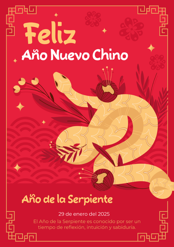 Año nuevo chino, el año de la serpiente